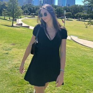 Princess Polly Black Mini Dress